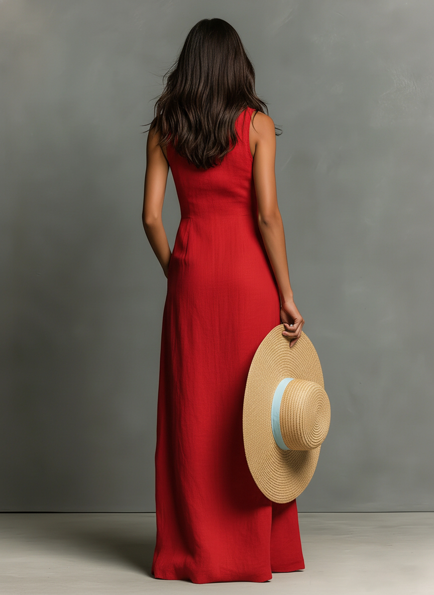 Nina | Elegantes Herbst-Maxikleid