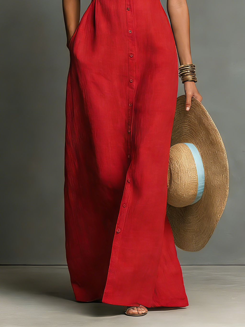 Nina | Elegantes Herbst-Maxikleid