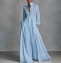 Nora | Elegantes Hochzeits-Maxikleid für den Herbst