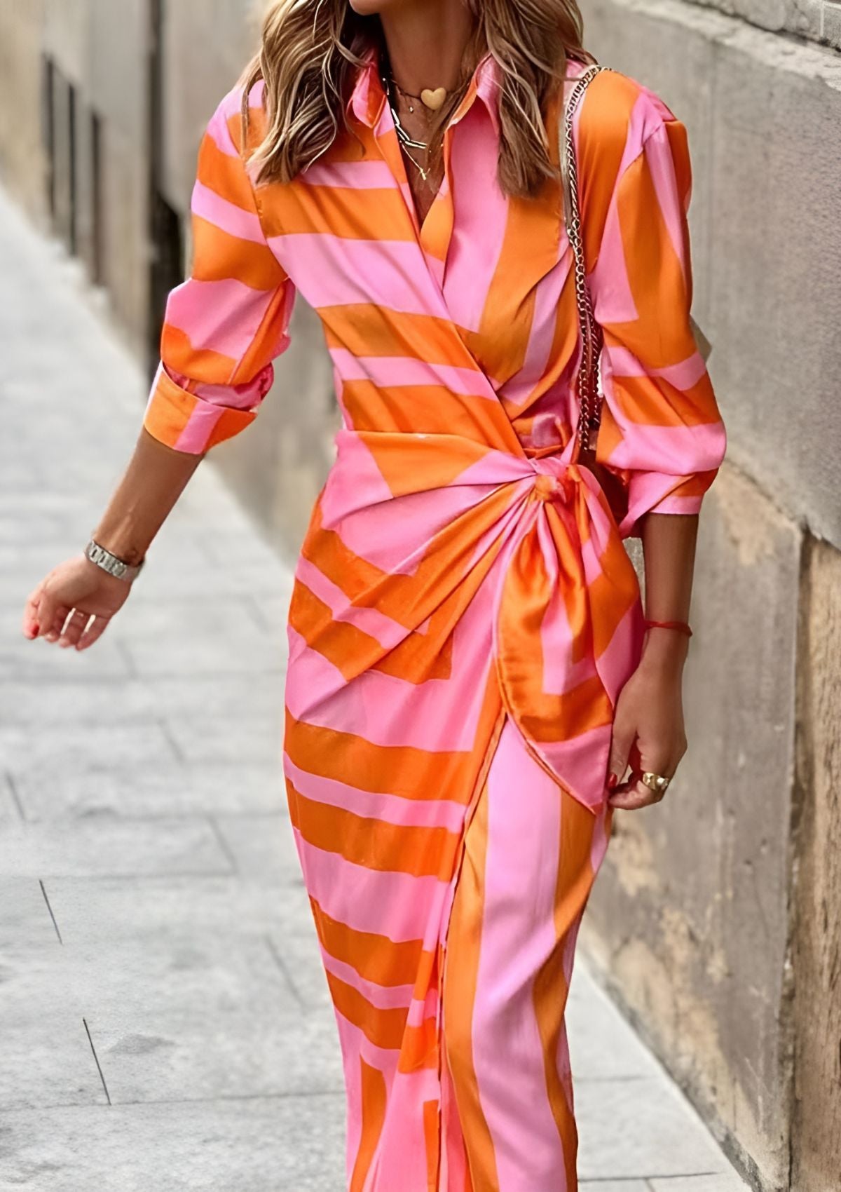 Mila | Elegantes Hochzeitsgast-Kleid für den Herbst