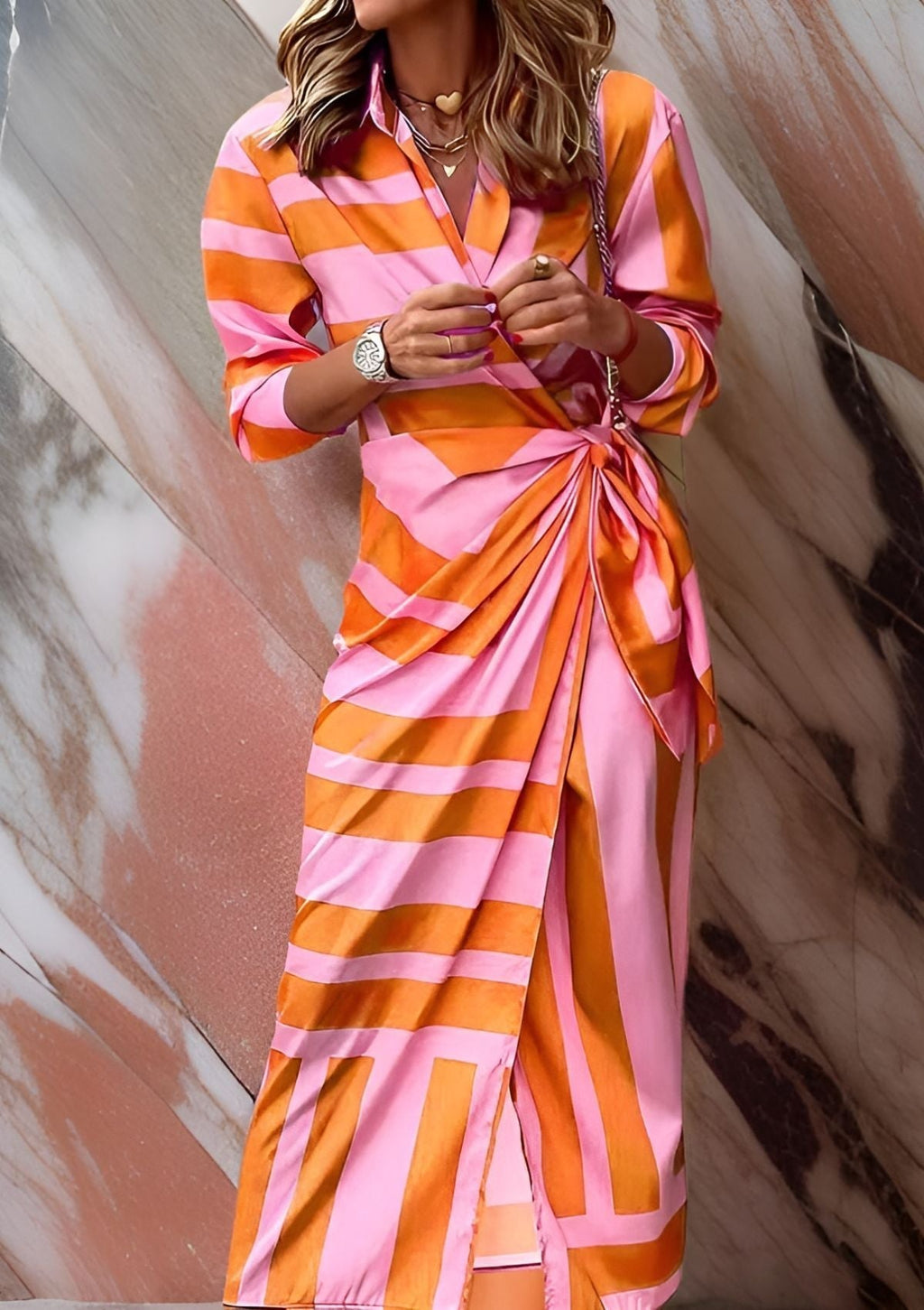 Mila | Elegantes Hochzeitsgast-Kleid für den Herbst