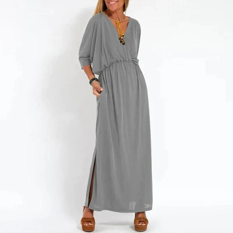 Alina | Elegantes Maxikleid für den Herbst