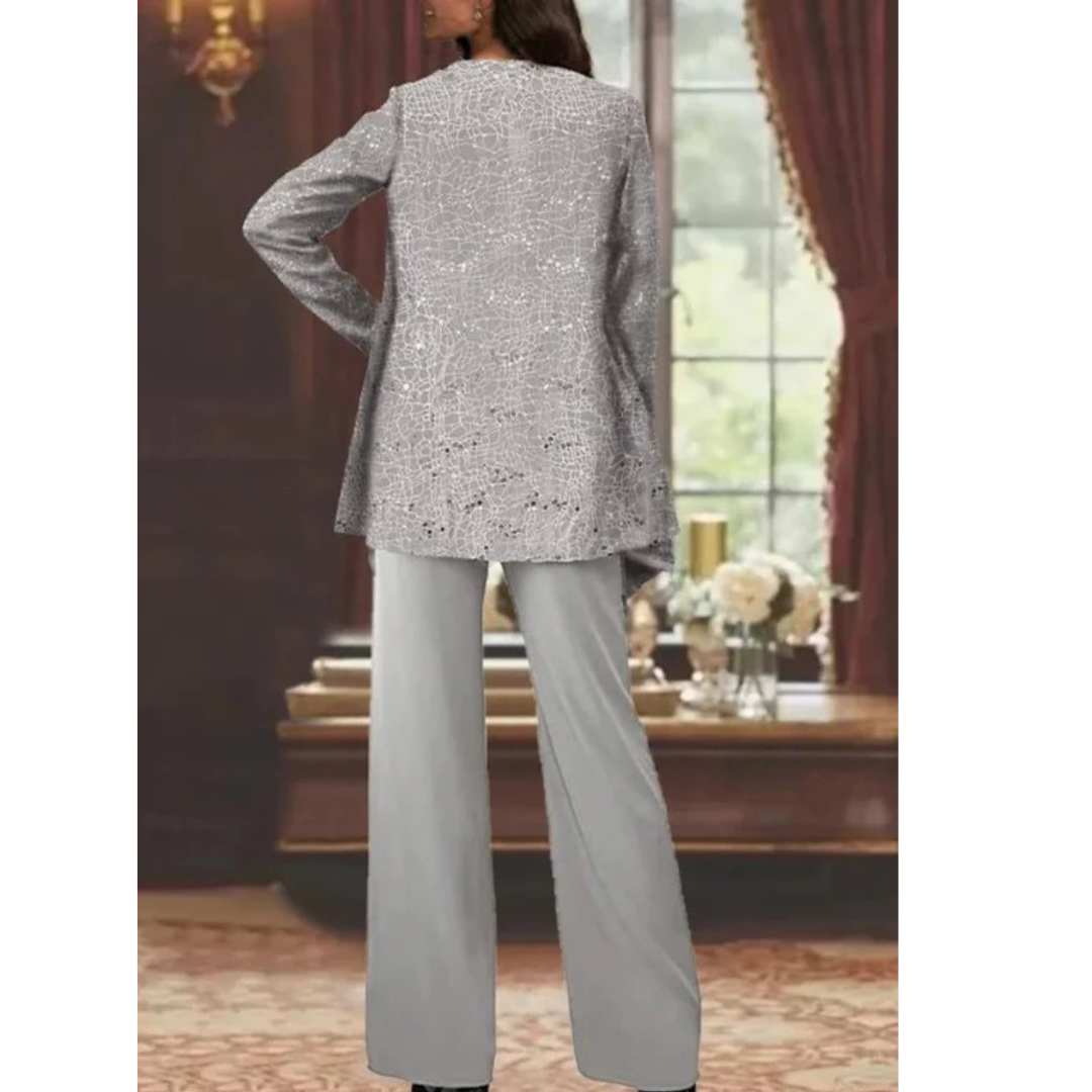 Eleni | Damen Stilvolles Hosenanzug Set