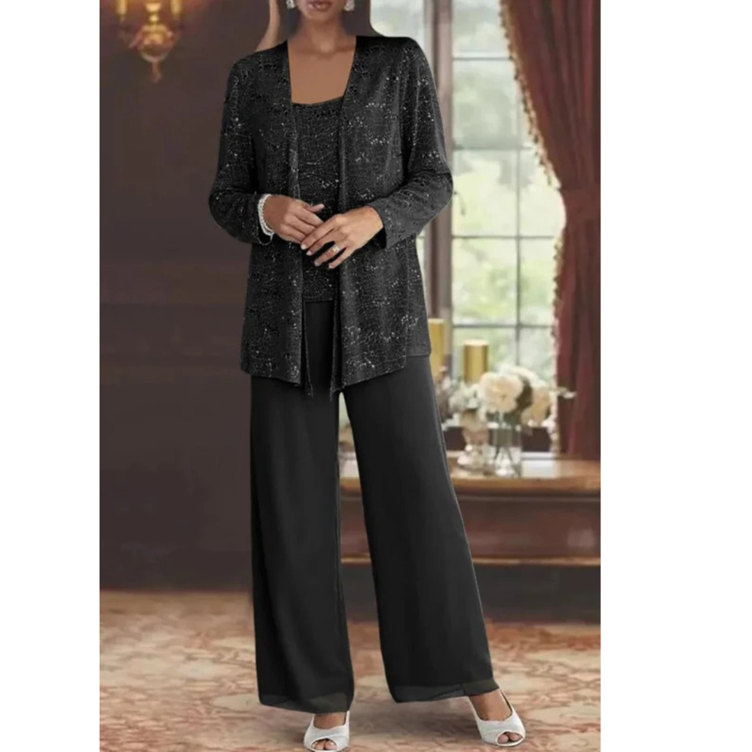 Eleni | Damen Stilvolles Hosenanzug Set