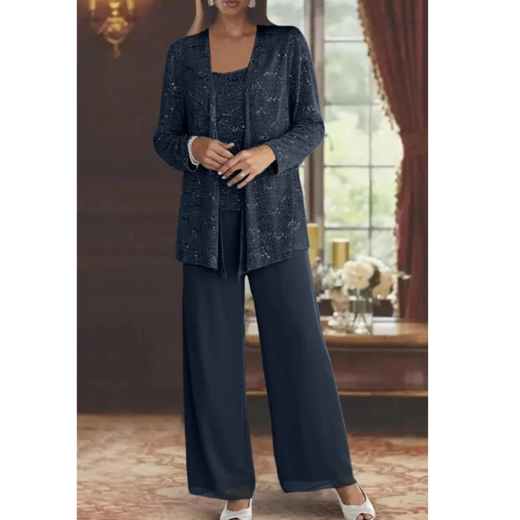 Eleni | Damen Stilvolles Hosenanzug Set