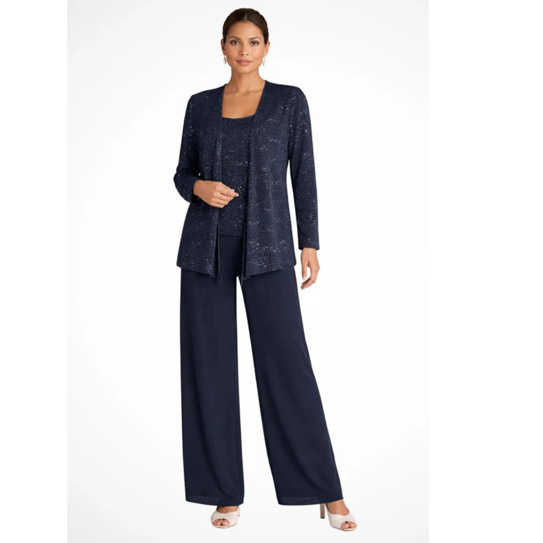 Eleni | Damen Stilvolles Hosenanzug Set