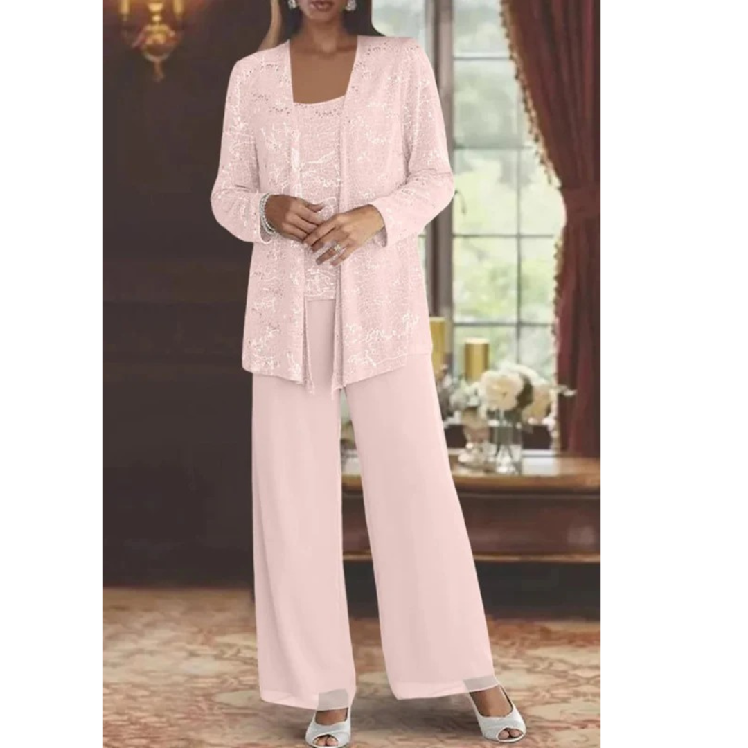 Eleni | Damen Stilvolles Hosenanzug Set