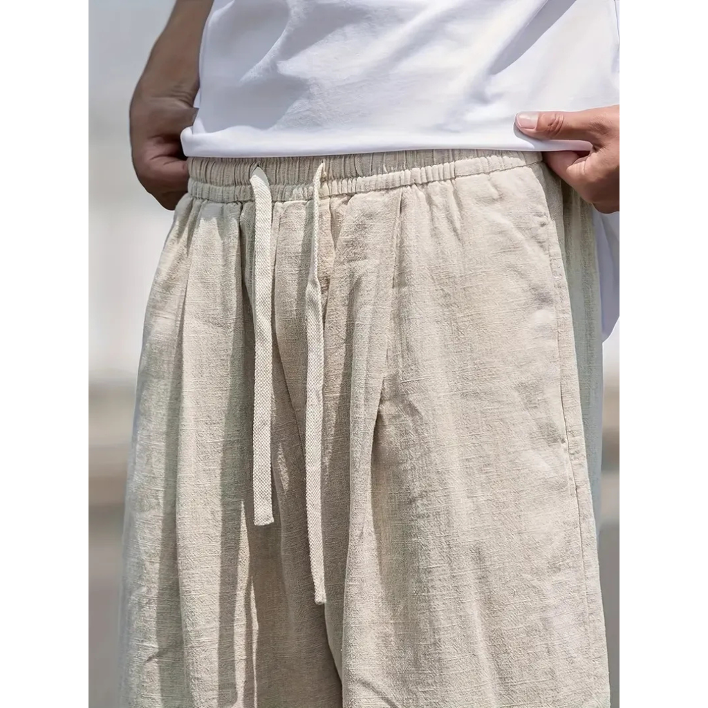 Elian | Herren Hose Leinen Stil