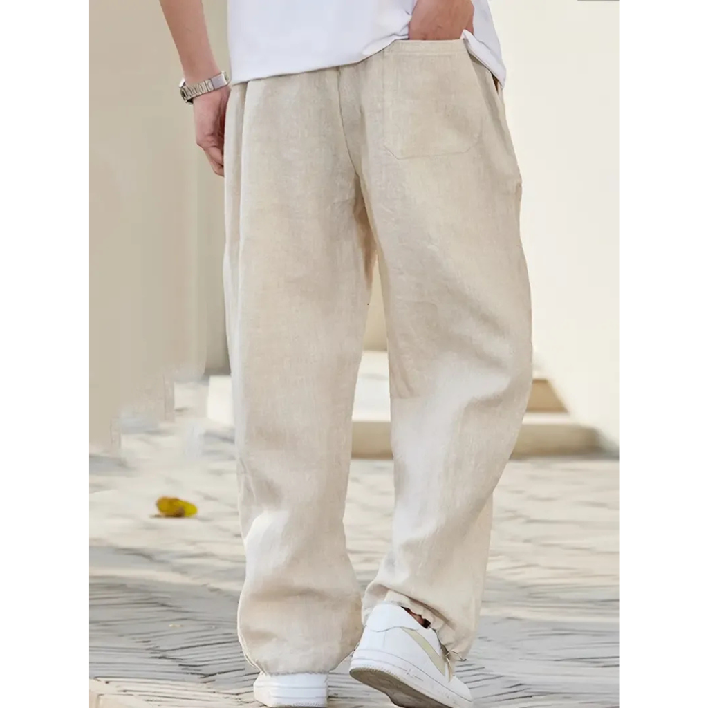 Elian | Herren Hose Leinen Stil