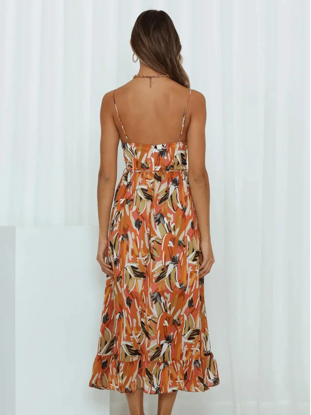Jada | Buntes Midi-Kleid