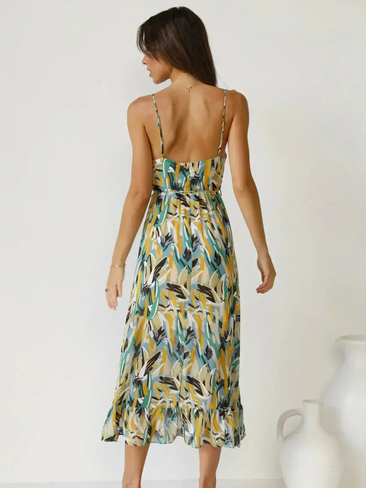 Jada | Buntes Midi-Kleid