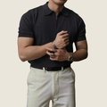 Erik | Herren Poloshirt mit Reißverschluss Sommer – Polo Zipper Herren 2026
