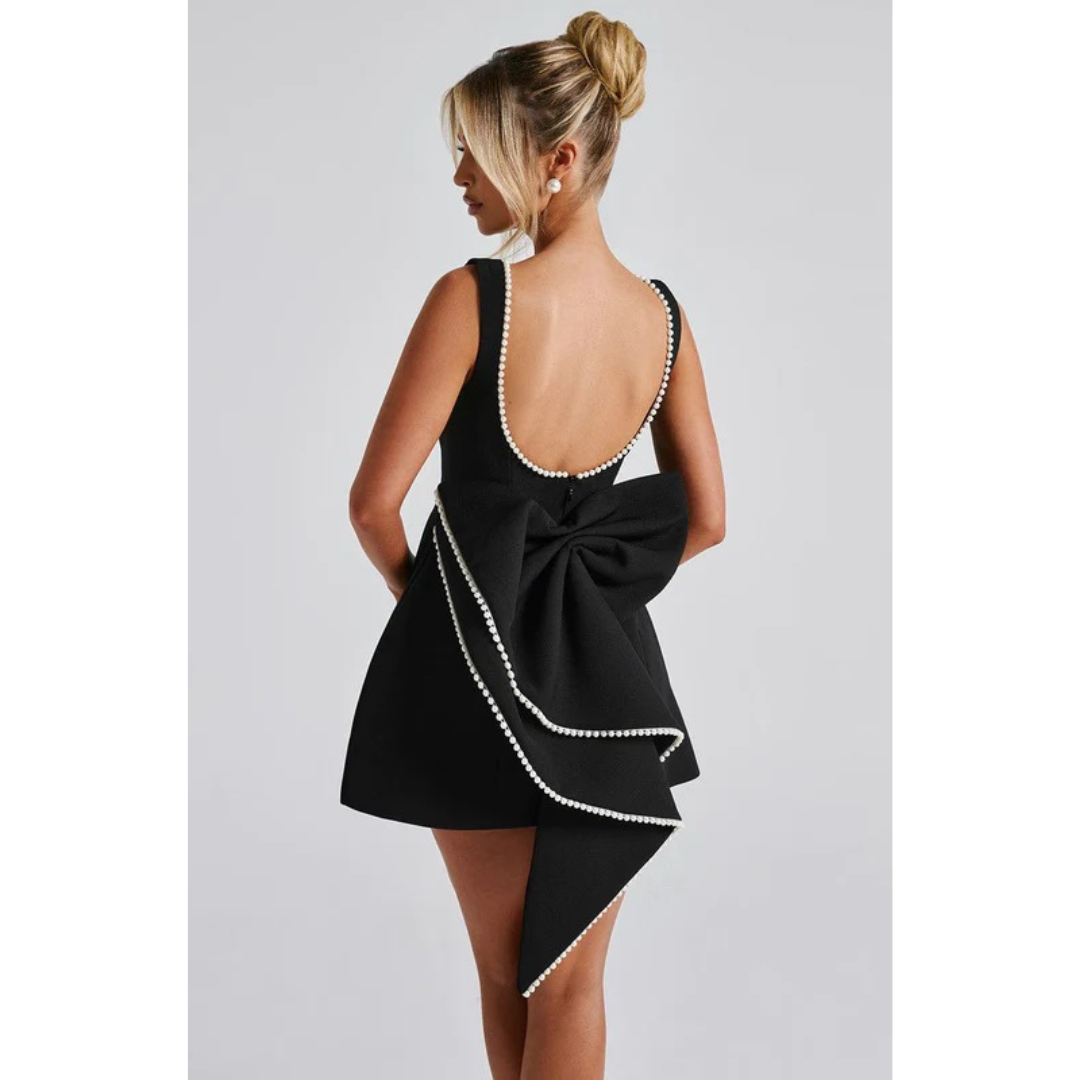 Elva | Damen Mini Kleid Für Hochzeitsgast Struktur Design