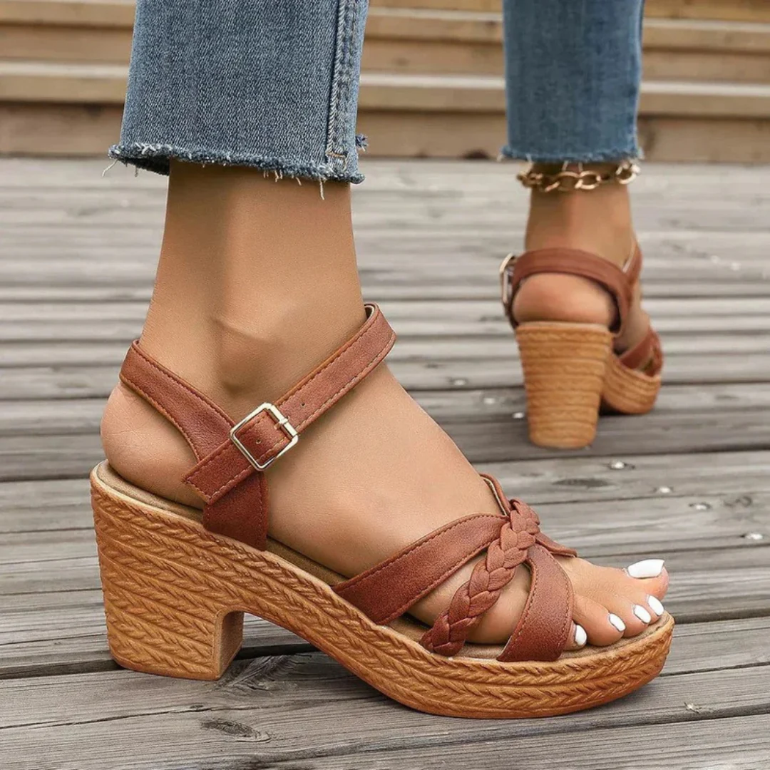 Emery | Damen Sandalen mit Riemen Sommer
