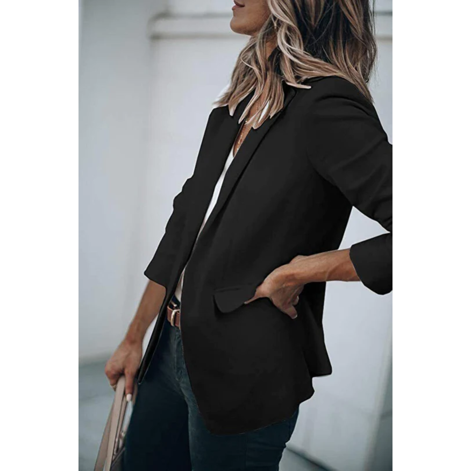Emilia | Damen Taillierter Langarm Blazer