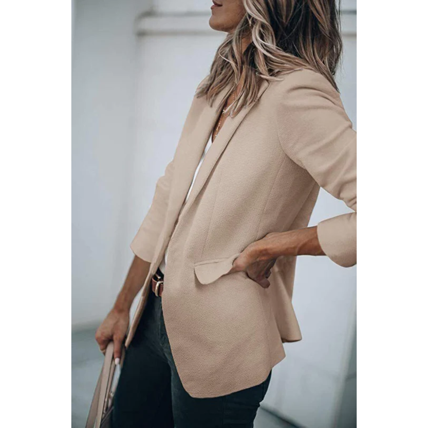 Emilia | Damen Taillierter Langarm Blazer
