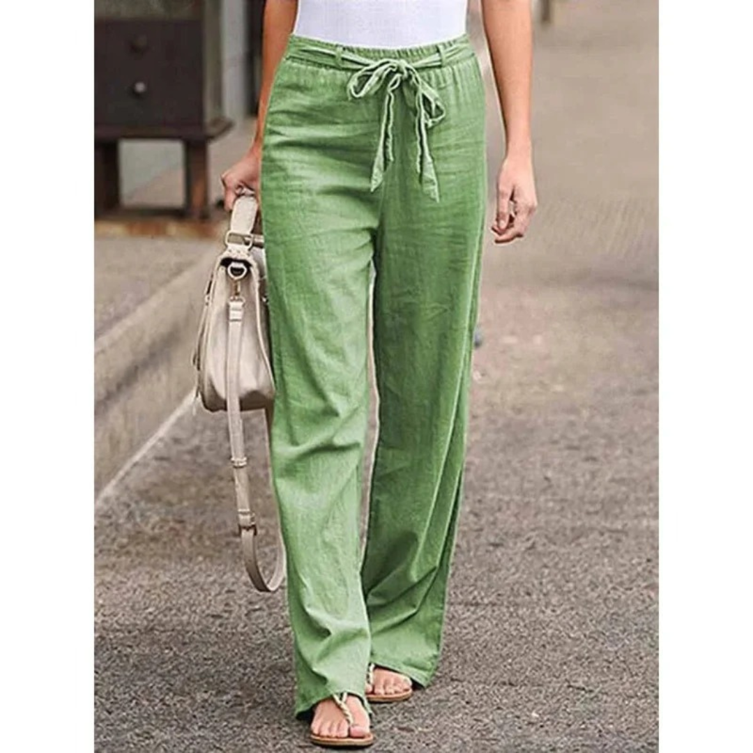 Felizitas | Damen Moderne Palazzo Hose Komfort
