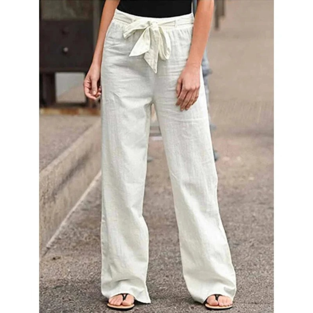 Felizitas | Damen Moderne Palazzo Hose Komfort