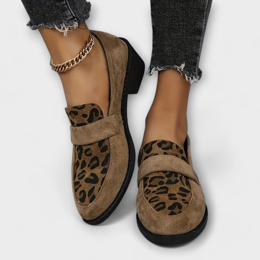 Elisa - Elegante Damenschuhe mit Leopardenmuster