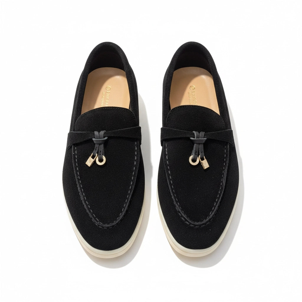 Herren Loafer mit Zierdetail und schmaler Spitze