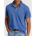 Fiete | Herren Stilvolles Denim Poloshirt