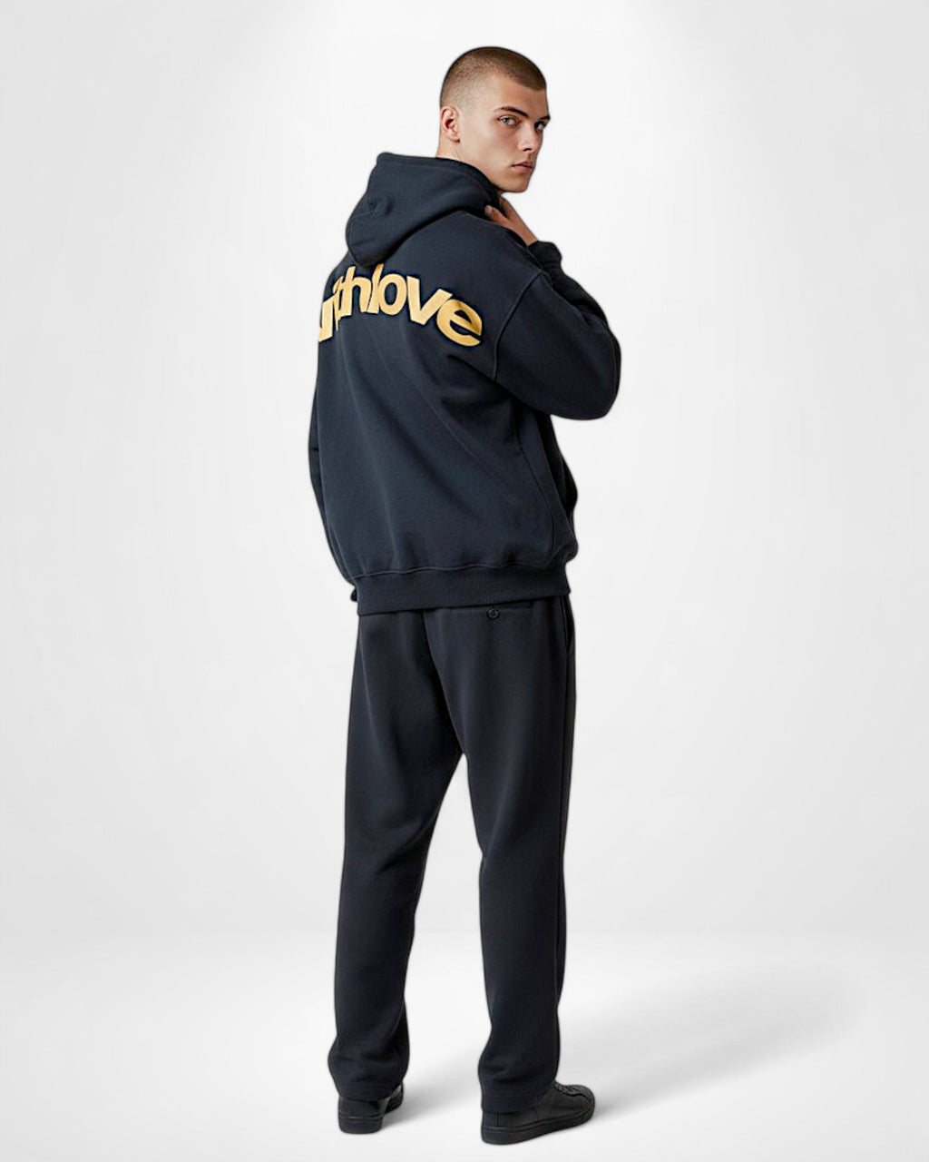 Oversize Hooded Sweatshirt