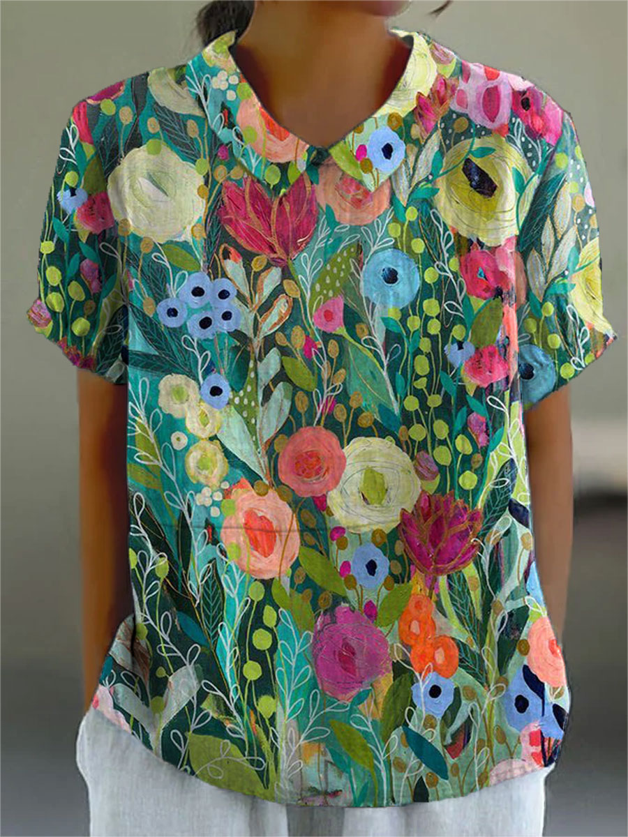 Isabella | Florale Bluse