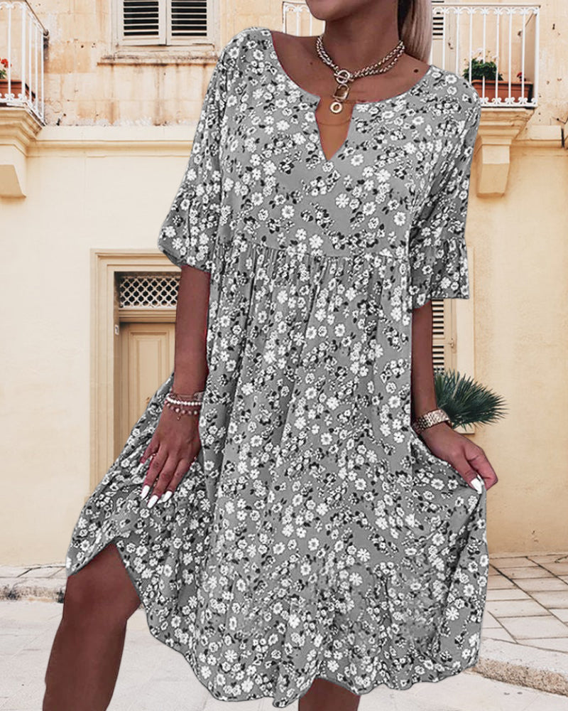 Lea | Florale Damen Sommerkleid