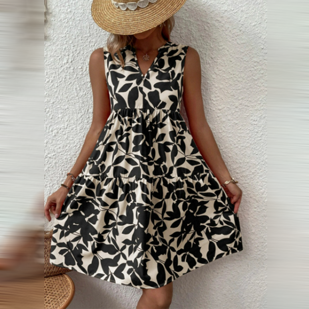 Clara | Florales Midikleid für Hochzeitsgäste
