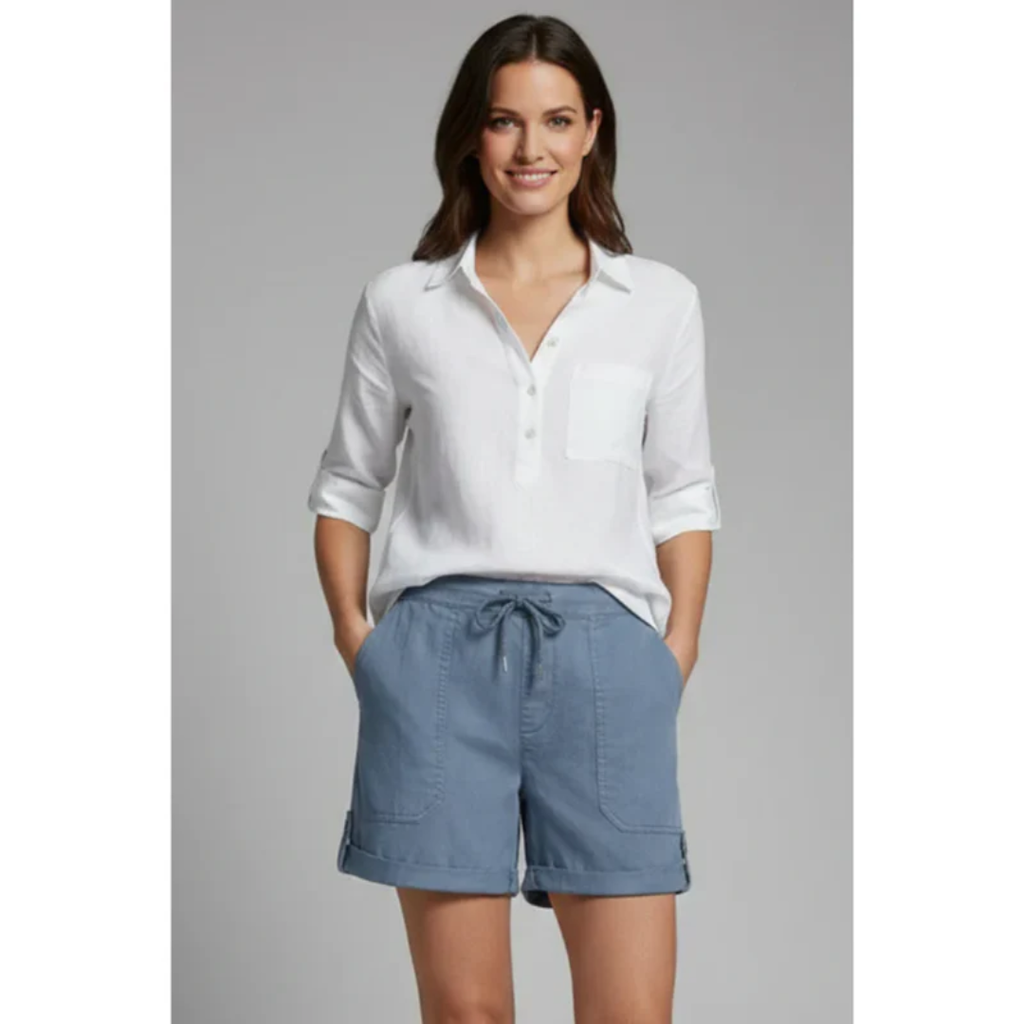 Franzi | Damen Shorts mit Taschen Urlaub – Urlaubs Shorts Damen Taschen 2026