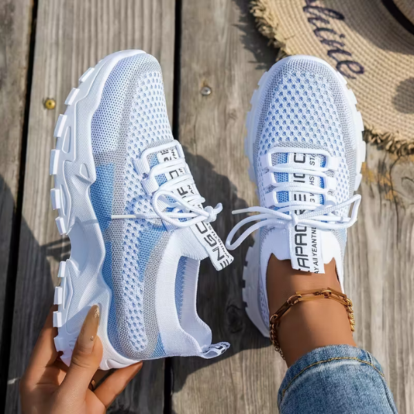 Friederike | Damen Atmungsaktive Mesh Sneaker