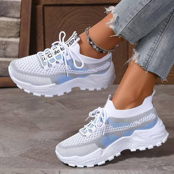 Friederike | Damen Atmungsaktive Mesh Sneaker