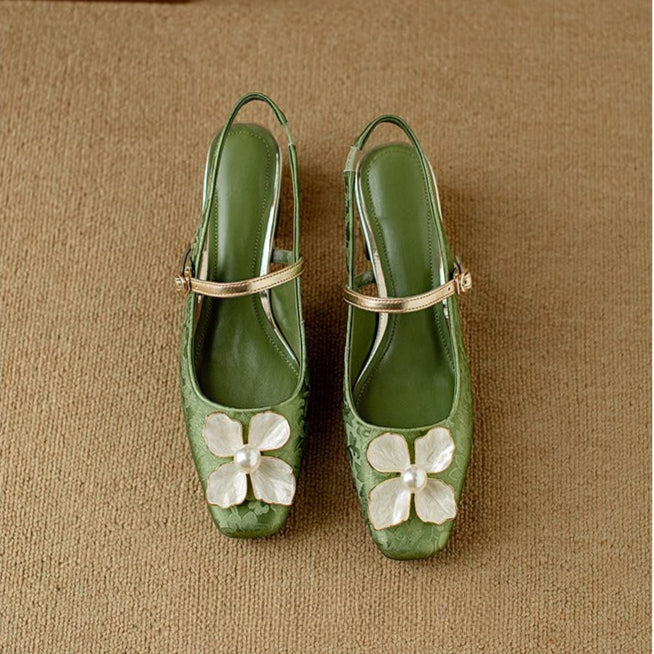 Eloise - Elegante Damesschoen met Bloemdetail