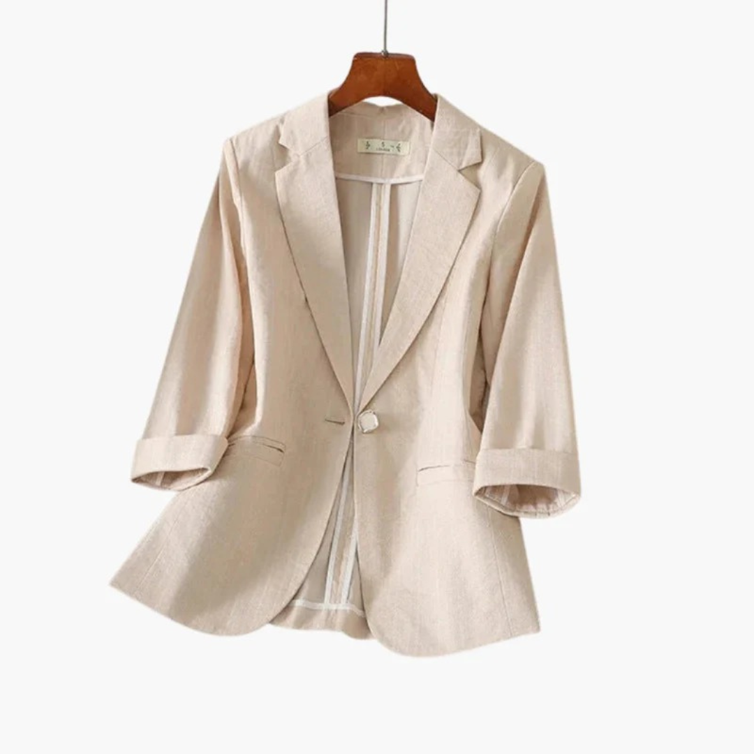 Gert | Damen Moderner Blazer Mit Knopf