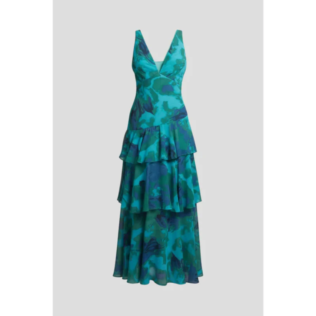 Gesine | Damen Maxikleid Sommer V-Ausschnitt – Sommer Maxi V-Neck Kleid 2026