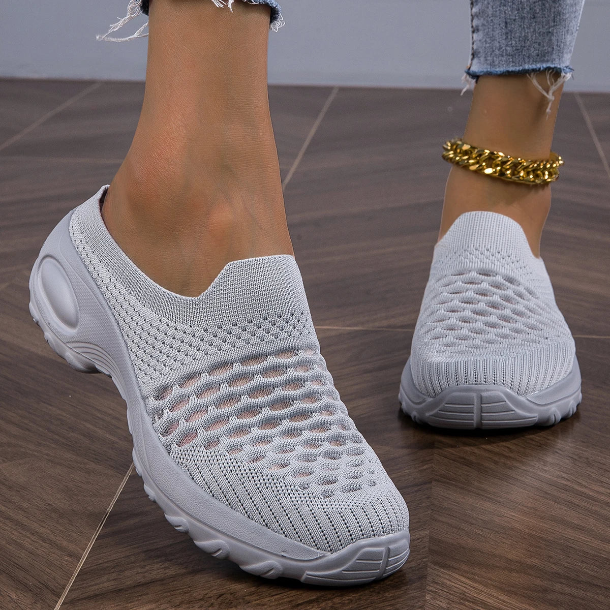 Giselle | Damen Slip-On Sneaker ohne Schnürsenkel