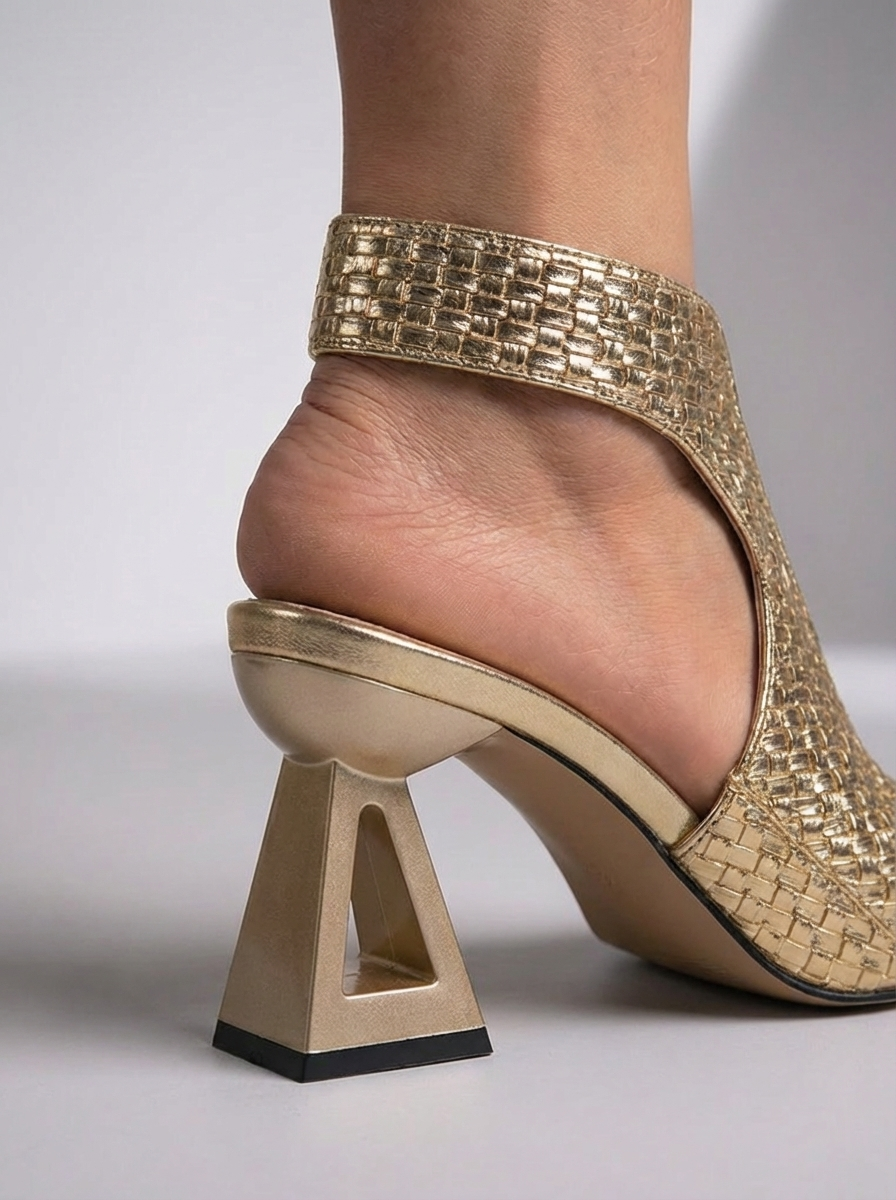 Annelie – Elegante Geflochtene Sandaletten