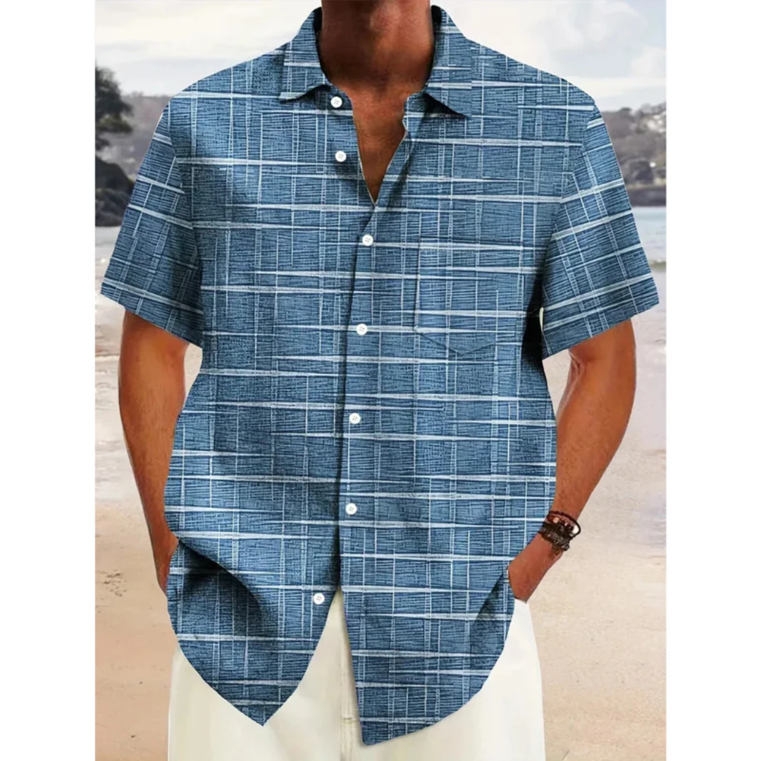 Günther | Herren Hemd Muster Sommer Design
