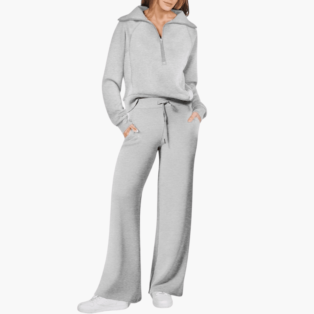 Gwendolyn | Damen Kapuzenpullover Jogginghose Set