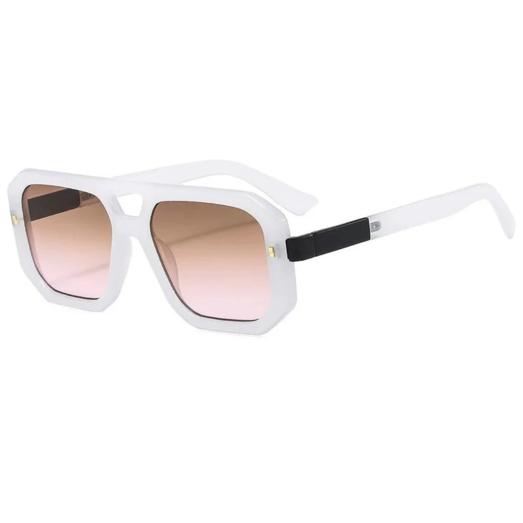 Hans | Herren Stilvolle Sonnenbrille Aviator Gold Klassisch