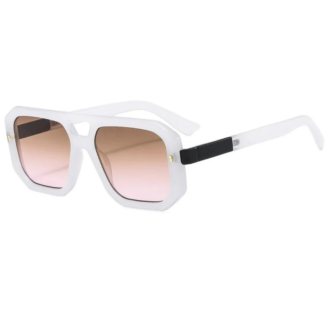 Hans | Herren Stilvolle Sonnenbrille Aviator Gold Klassisch