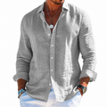 Heiner | Herren Hemd Zeitloser Stil Schlicht