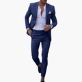 Heinrich | Herren Navy Slim Fit Anzugset