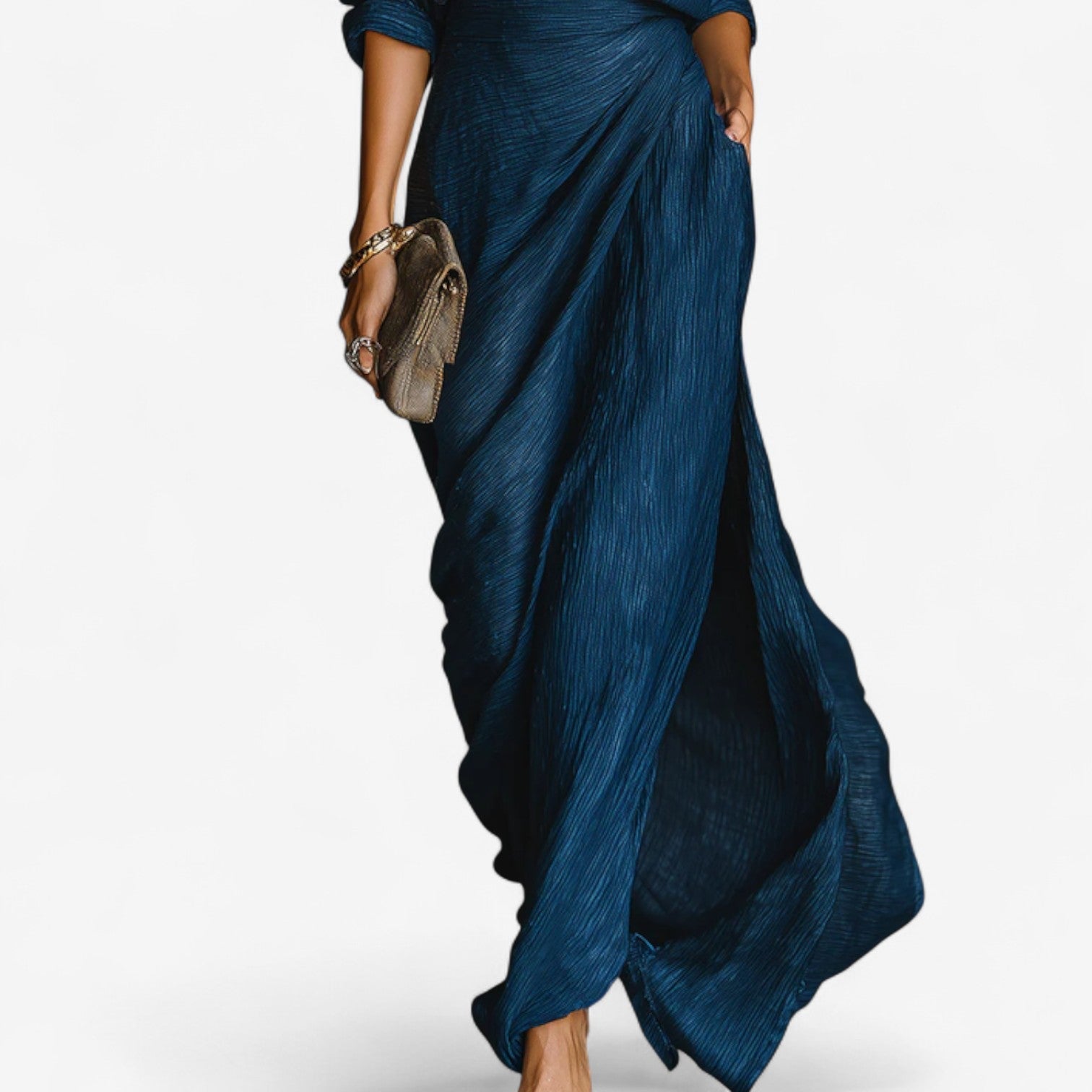 Isabella | Hemdblusen Maxikleid für Herbst