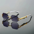 Henry | Herren Rimless Sonnenbrille Geometrisch