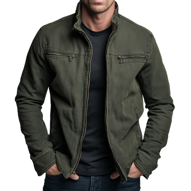 Luca | Herren Baumwoll Übergangsjacke für Herbst