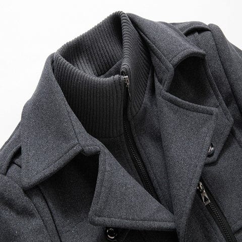 Noah | Herren Elegante Wollmischung-Jacke für Herbst