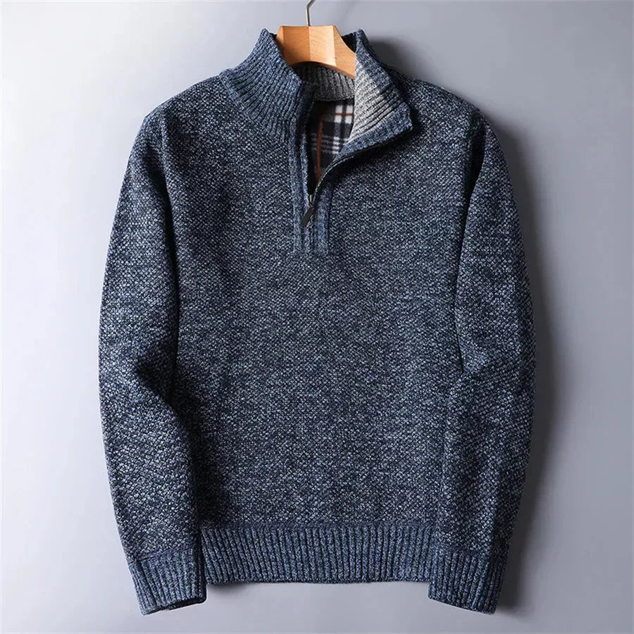 Felix | Herren Fleece Pullover im Slim-Fit