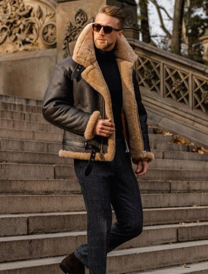 Nico | Herren Fliegerjacke für Herbst und Alltag