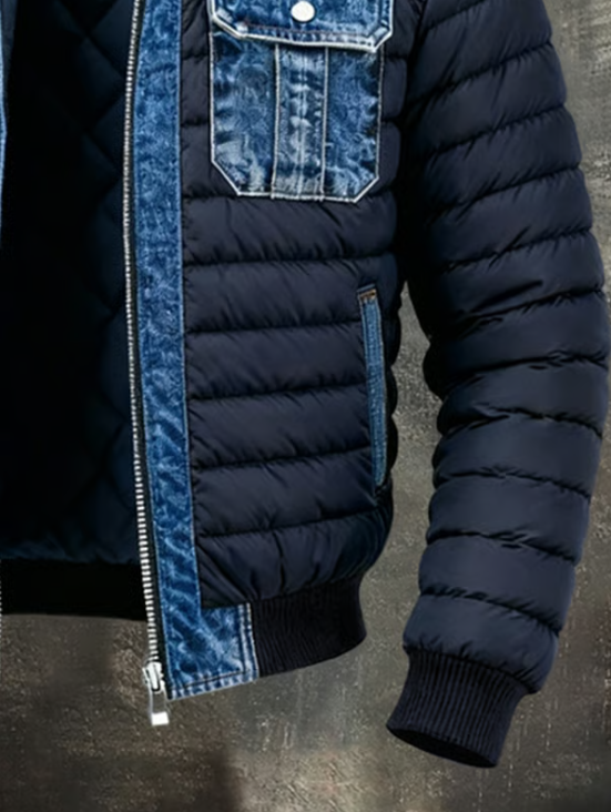Oskar | Herren Gesteppte Hybridjacke für Herbst